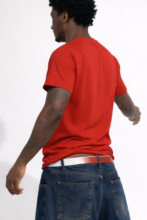 MAKE HUMAN CREATE AGAIN Red T-Shirt